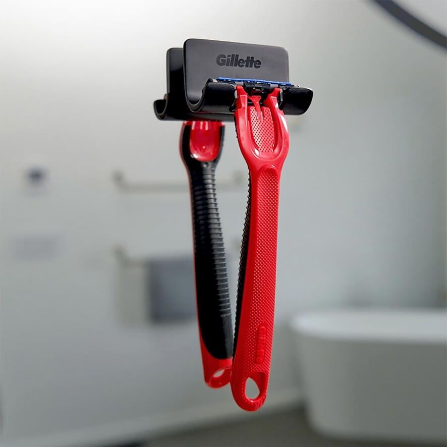 Razor Hook for Slate Disposable Razors by Gillette.